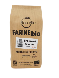 Farine de froment T150 (intégrale) 1kg
